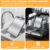 Pracfit Pure Titanium Double-sided Food-Grade Cutting Board, Lightweight and Durable