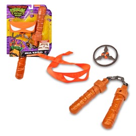 Giochi Preziosi Ninja Turtles, Battle Weapons, Weapon of Hero, Michelangelo, Toy for Children from 4 Years, TU8063