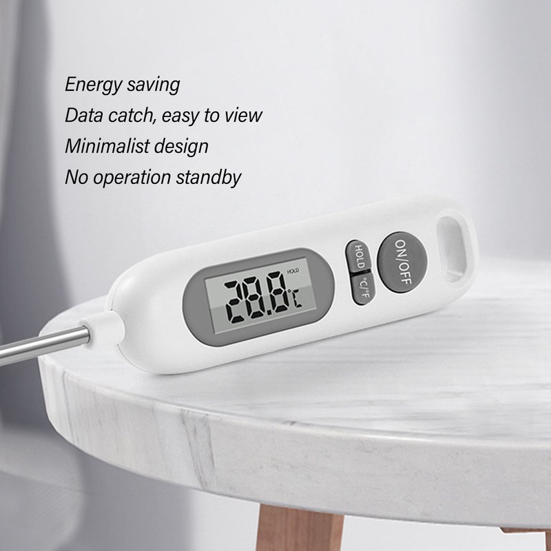 Meat Food Thermometer Waterproof Electronic Digital Cooking Instant Read Probe
