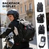 Motorcycle Backpack Waterproof Men Women Motorcycle Backpack Helmet Backpack Motorcycle