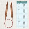 KnitPro Ginger Fixed Circular Needles – 80cm x 15mm Knitting