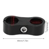 10PCS 6AN Hose Separator Clamp Aluminum Alloy Fuel Line Separator
