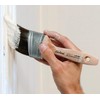 Richard 80763 Oval Angled Paint Brush with Long Sash Wood