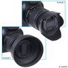 58 mm 2 Camera Lens Sun Visors, 1 Lens Cap