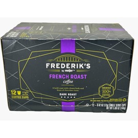 Frederik's By Meijer French Roast Dark Roast Coffee Keurig K Cups 12 ct