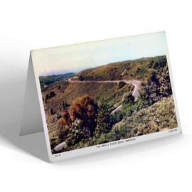 GREETING CARD - Vintage Surrey - The Devil's Punch Bowl, Hindhead (bc)