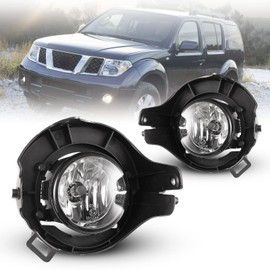 Faros antiniebla para Nissan Frontier 05-09 (con parachoques pintado) / Nissan Pathfinder 05-12 (con parachoques pintado) 2 luces antiniebla de repuesto OEM AUTOWIKI