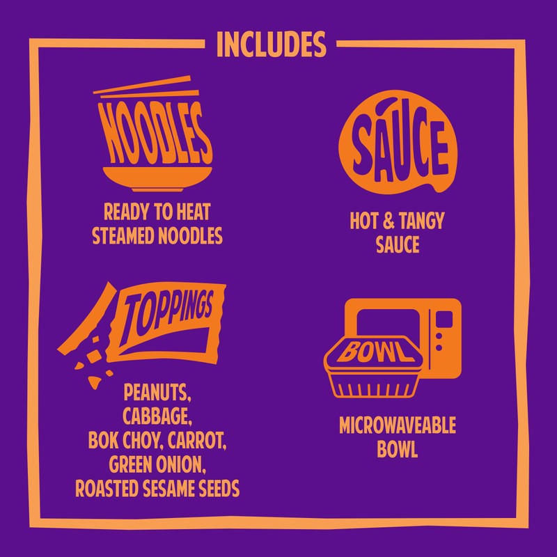 Annie Chun's Spicy Kung Pao Noodle Bowl, 8.73 oz (Pack