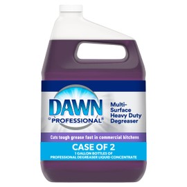 P&G PROFESSIONAL Dawn Professional Multi-Surface Heavy Duty Degreaser Concentrate for Kitchen, Restaurants, Foodservice and More, 1 Gallon (Case of 2)