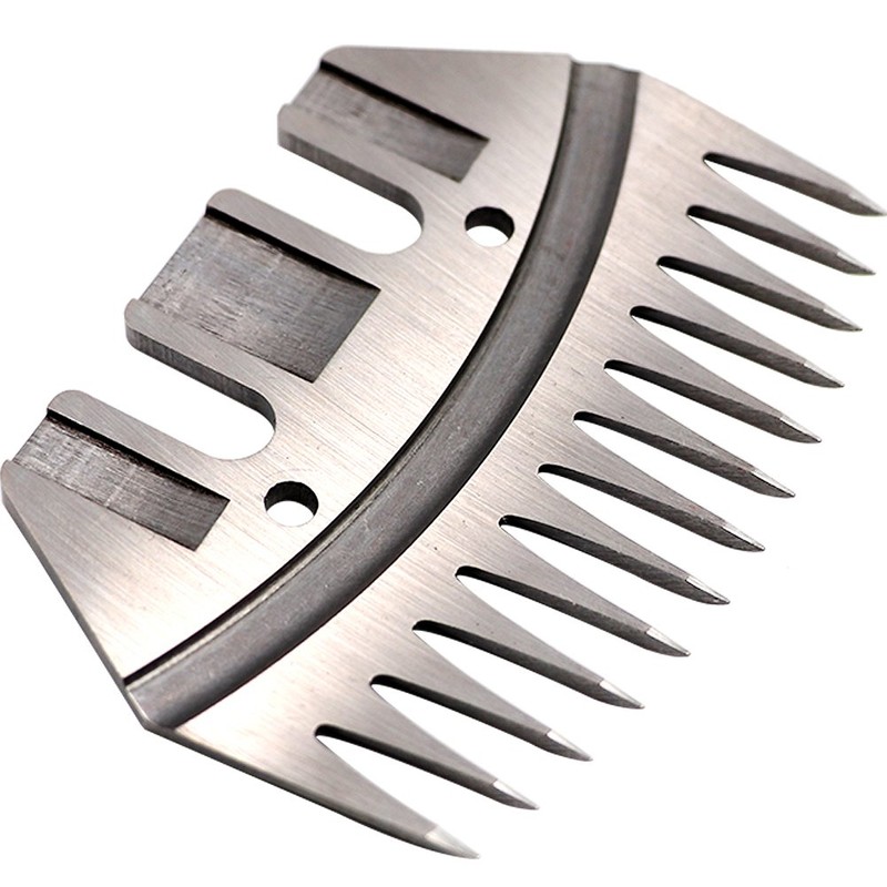 MUDUOBAN Sheep Shears Blades Replacement Clipper Blades Stainless Steel Straight