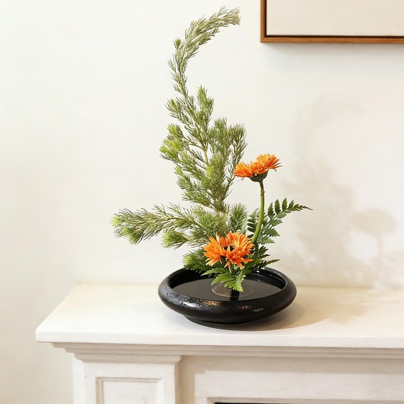 3Pcs Flower Frog Ikebana Arrangement Holder Floral Copper Pin Stable