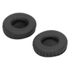 Headphone Ear Cover Cushion Sponge Earpad Artificial Leather Black Fit
