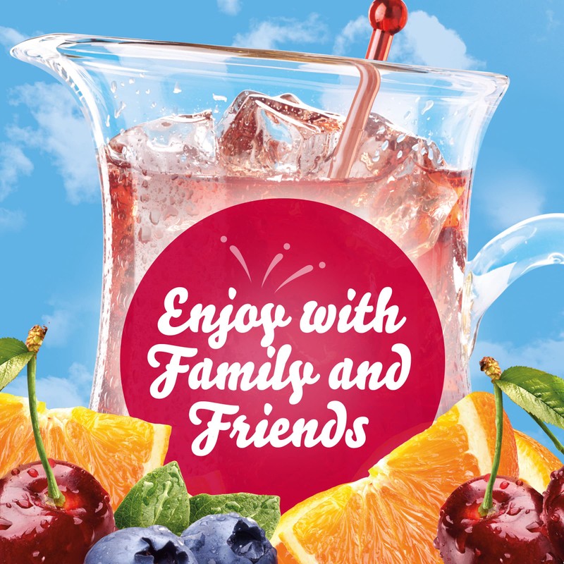 Crystal Light Fruit Punch Artificially Flavored Powdered Drink Mix, 72