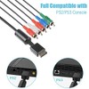 Fahgaer Ypbpr for PS2//Slim HDTV-Ready TV HD Component AV Cable