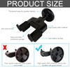 Norhogo Auto Lock Wall Mountable Universal Guitar Hanger with Base,