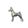 Basenji Pewter Pin