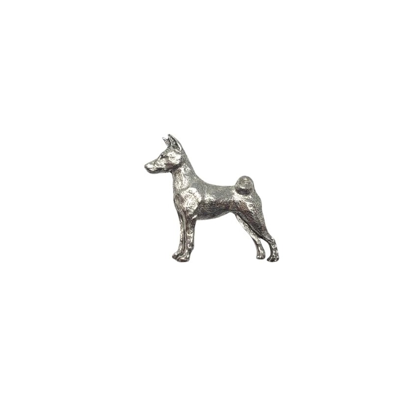 Basenji Pewter Pin