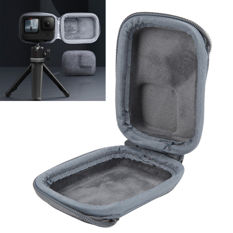 TELESIN Sports Camera Hard Carrying Case Portable WearResistant Storage Bag
