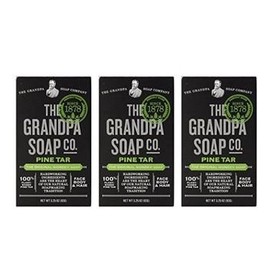 Grandpa's Soap Pine Tar Pine Tar Natural Soap 3.2 oz (92 g)