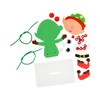 Beaded Dangle-Leg Christmas Elf Craft Kit - Makes 12
