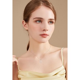 Amaxer Dainty Star of David Hebrew Chai Symbol Necklace for Women Minimalist Hanukkah Stomach Judaic Jewish Stainless Steel Charm Pendant, Stainless Steel