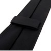 TigerTie Slim Satin Tie in Solid Colour in Various Colours