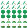 YOSAWA 150PCS Thumb Tacks Push Pins Plastic Round Head Board