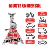 Aqnln Torre Auto 2 Piezas 3 Toneladas Doble Seguro Altura
