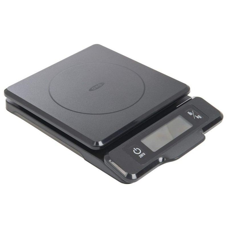 OXO Good Grips 5-lb Food Scale with Pull-Out Display,Black