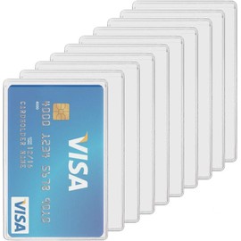 JUTOSU Card Case, Card Protective Case, Card Protective Film, Credit Card Case, ID Card Case, Card Protection, Cash Card, Game Card, Points Card, Insurance Card, License, Insurance Card, Vertical,