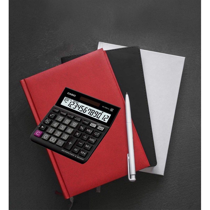 Casio Calculator Wj-120D Plus ,Black