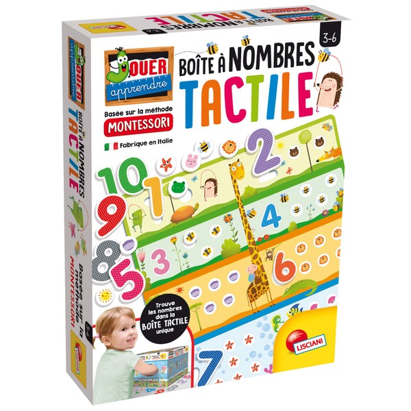 Lisciani Numeros Touch Games Educational Game - Montessori - The
