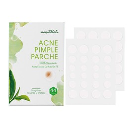 Tea Tree Acné Pimple Parche, 44 Parches De Absorbente Para Acné Y Espinillas (Modelo-2)