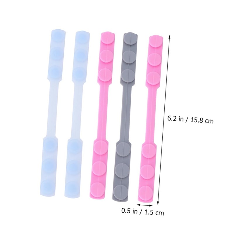 FOMIYES Adjustable Mask Hooks 6pcs Mask Extension Hooks Ear Protectors