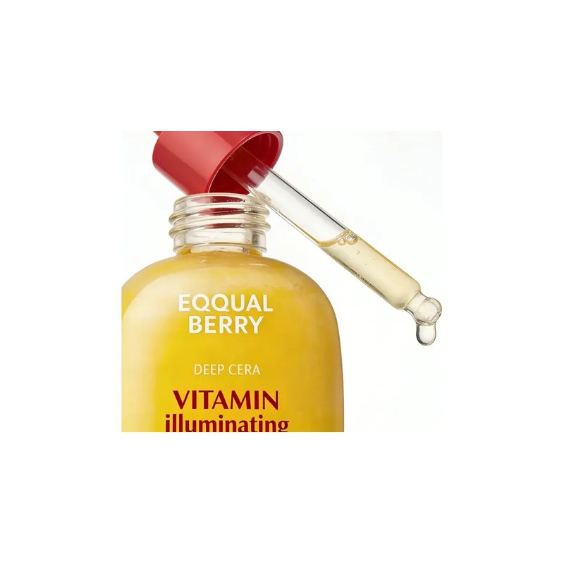 2pc Eqqualberry Suero Iluminador Con Vitamina Díanoche