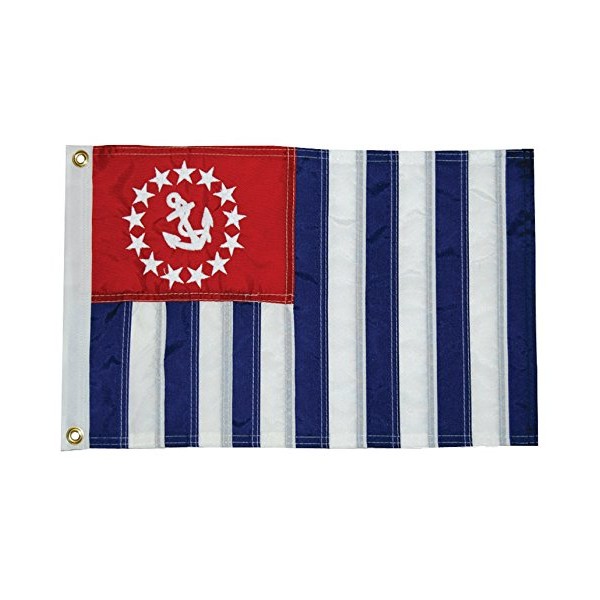 Taylor Made Products 8218, US Power Squadron Ensign Boat Flag, Deluxe Sewn, 12 inch x 18 inch