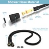 HOMEDEC Vintage Handheld Shower Head with 59inch Flexible Hose High-Pressure