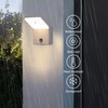 Lustrlach Motion Sensor Outdoor Light Fixtures Wall Mount,Exterior Wall Sconce,