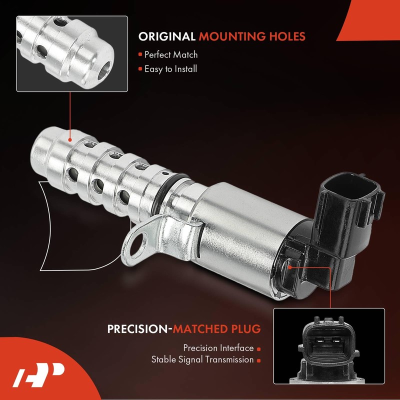 A-Premium 2-PC Engine Variable Valve Timing (VVT) Solenoid Compatible with