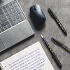 EYEYE Fountain Pens for Writing, 8 Pack Blue Fine Point