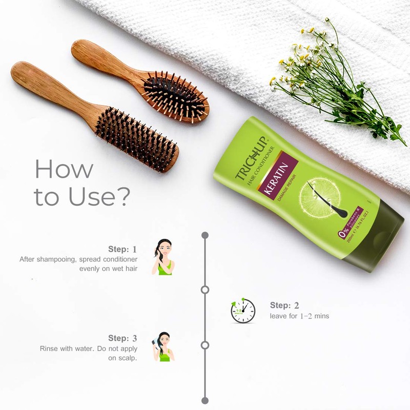 Trichup Keratin Hair Conditioner 200 ml (Pack of 2)