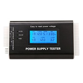 zmart PC ATX Power Supply Tester 20/24Pin ITX SATA HDD Voltage