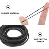 SEWACC 20pcs Recorder Rubber Belt Repair Maintenance Durable Rubber Belt