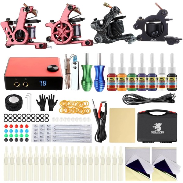 Does not apply Maquinas De Tatuar Kit Completo Profesional Set