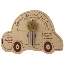 Jacob's Musical Car Charm, Sun Spiral Eclipse, Mini Wind Chime