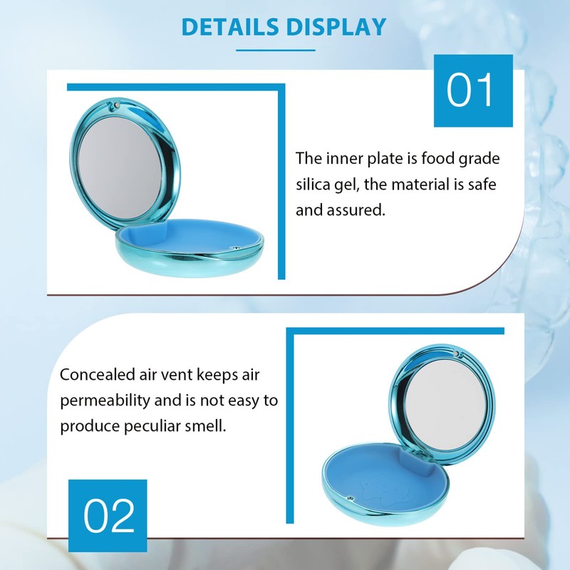 Retainer Case Retainer Container Box: Dental Mouth Guard Case Portable