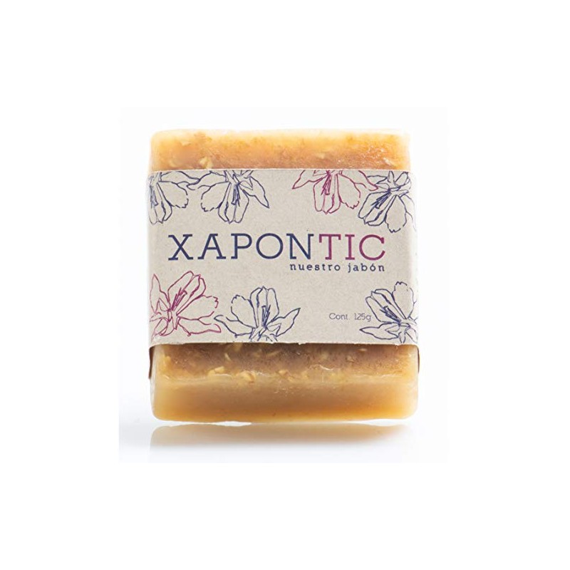 Kit Xapontic de 2 jabones artesanales (Miel-Avena y Lavanda) con