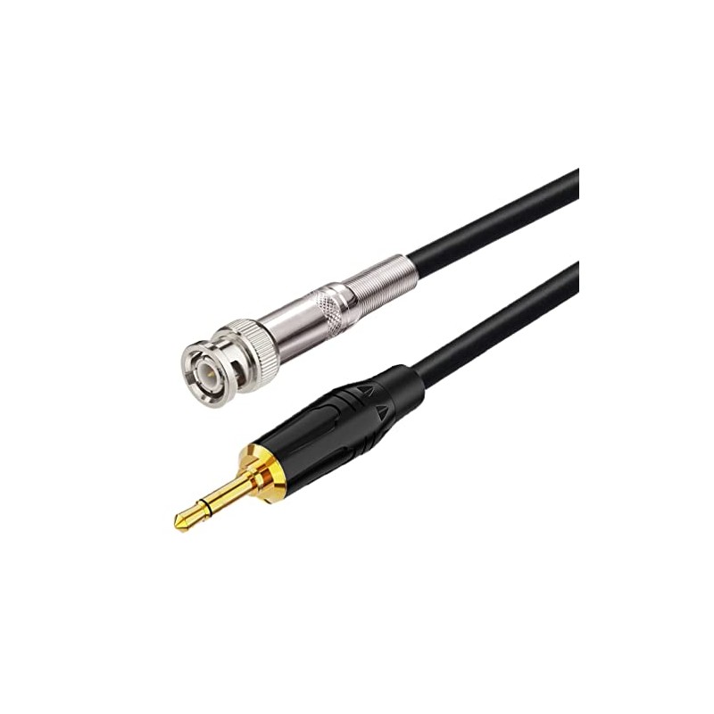 RedYutou BNC Male to 3.5mm Mono 1/8" TS Stereo Plug