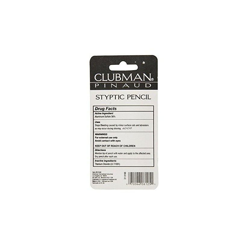 Clubman Jumbo Styptic Pencil, 1 Oz