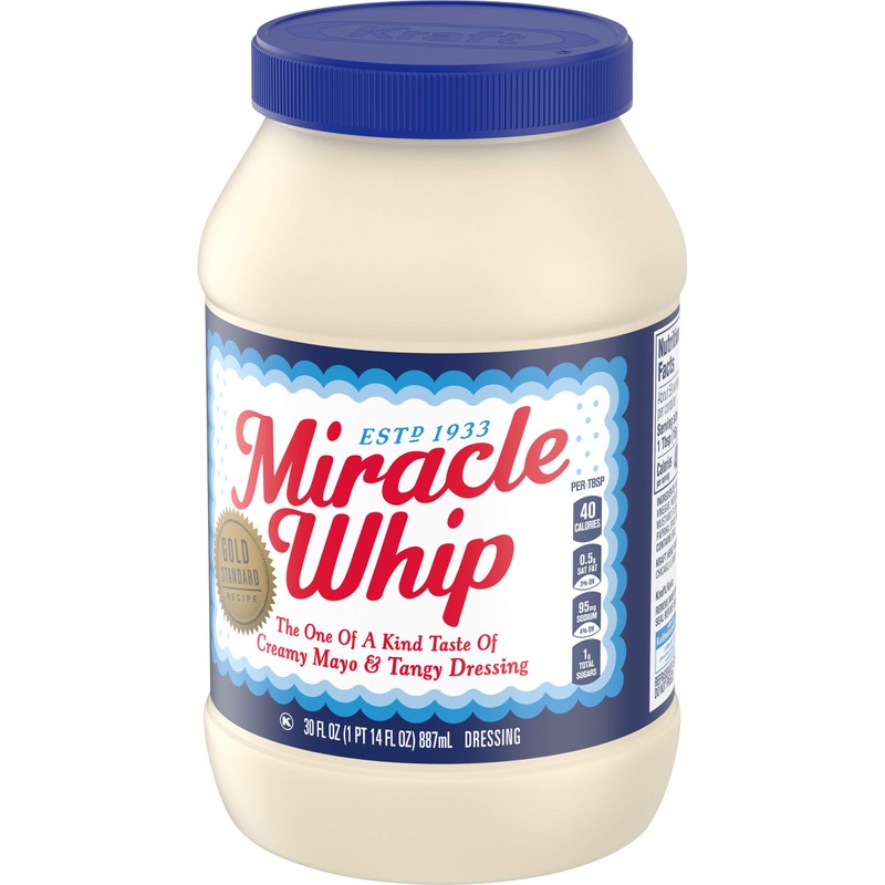 Miracle Whip Dressing, for a Keto and Low Carb Lifestyle,